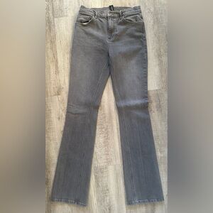 Collusion x007 Stretch Flare Jeans In Gray